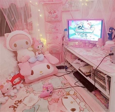 Hello kitty gaming room - 77 photo