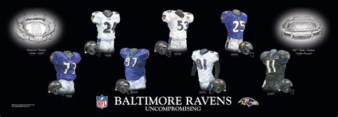 Baltimore Ravens uniform history Ncaa, Mlb, Nfl Baltimore Ravens, Football Uniforms, American ...