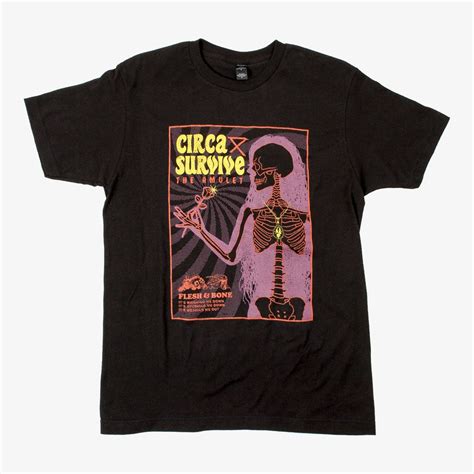 Circa Survive - Flesh and Bone Shirt | Bones shirts, Circa survive, Shirts