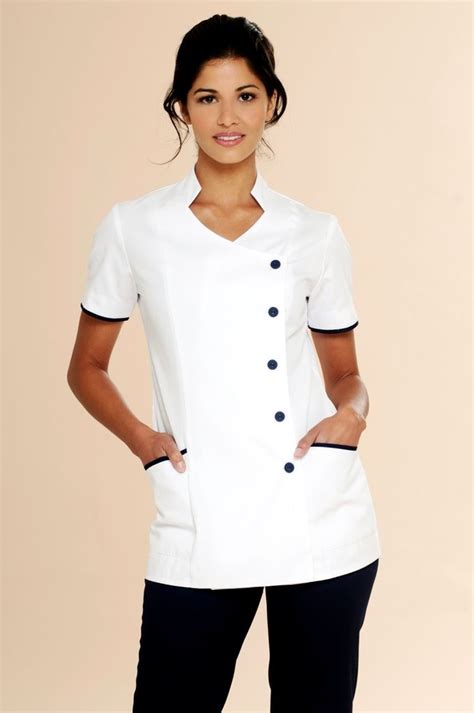 Nursing Uniform Tunic L2 | Nurse uniform, Beauty uniforms, Uniform design