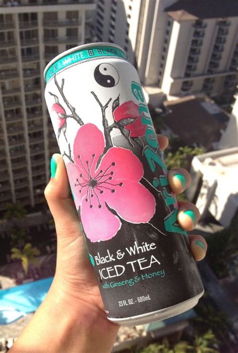 Arizona Black & White Iced Tea with Ginseng and Honey | Arizona green teas, Arizona tea, Iced tea