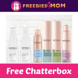 *Closed* Free Nexxus Hair Care Target Chatterbox - Freebies 4 Mom