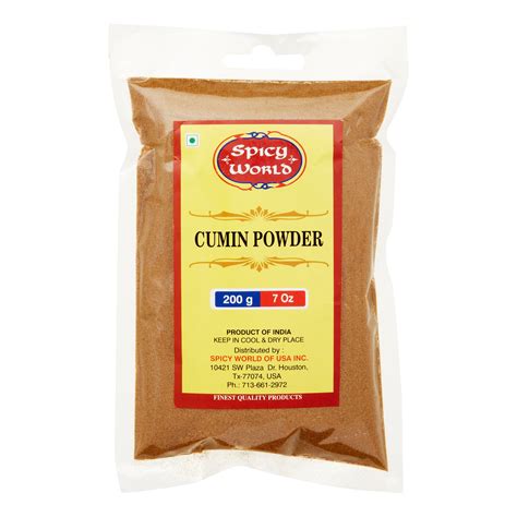 Spicy World Cumin Powder, 7 Oz - Walmart.com