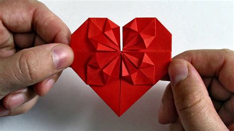 how to make an origami heart Origami heart collection - Step by Step Drawing