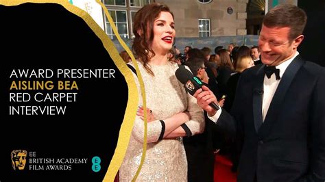 Aisling Bea's Charmingly Funny Red Carpet Interview | EE BAFTA Film Awards 2020 - YouTube