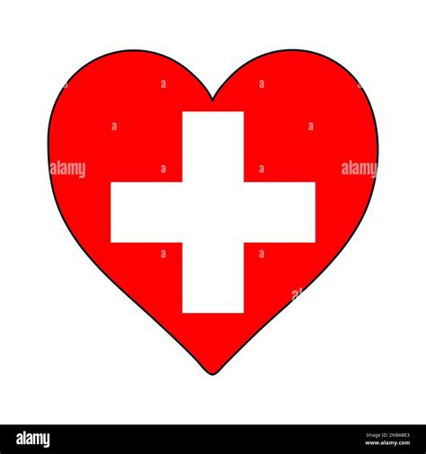 Switzerland Heart Shape Flag. Love Switzerland. Visit Switzerland. Western Europe. Europe ...