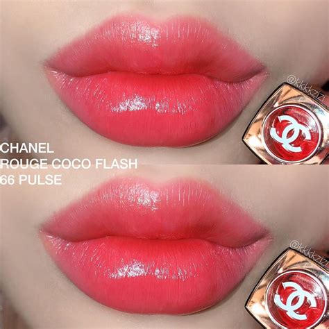 พร้อมส่ง Chanel #66 PULSE Rouge Coco Flash Lip Color | Shopee Thailand