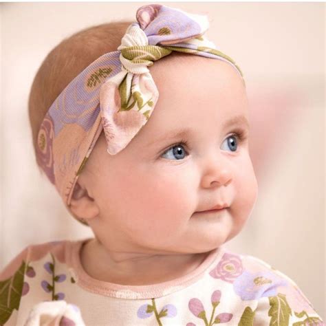 The Headband MAKES the Outfit Complete! 100% Cotton Baby Girl Headwear ...