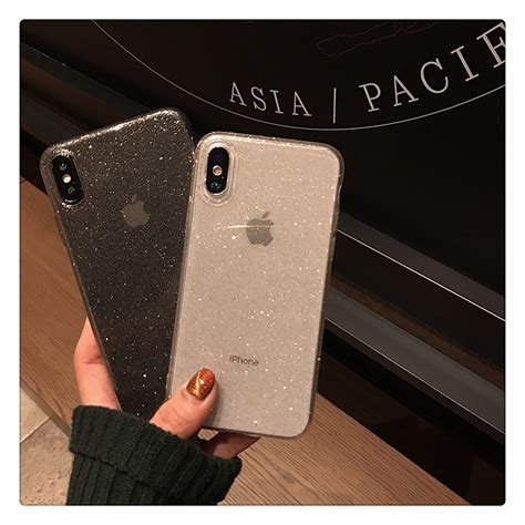 Glitter Phone Case For iPhone 11 Pro XR XS Max 8 7 Plus 6S - Funiyou