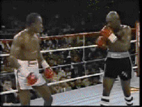 Bolo-punch by Sugar Ray Leonard