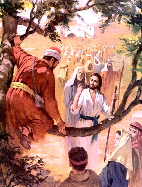 6+ Jesus And Zacchaeus Painting Ideas - PAINTSWI