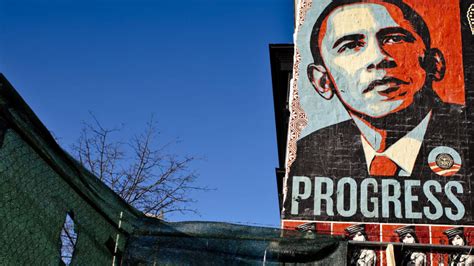 ‘Hope’ Artist Calls Obama a Failure