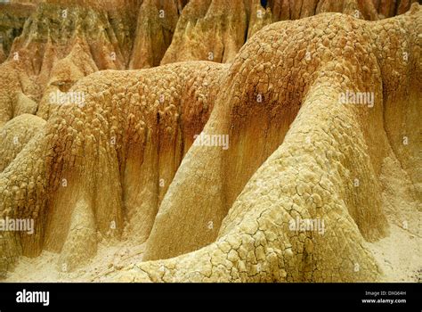 Deep donga due to soil erosion, Ithala Game reserve Stock Photo - Alamy