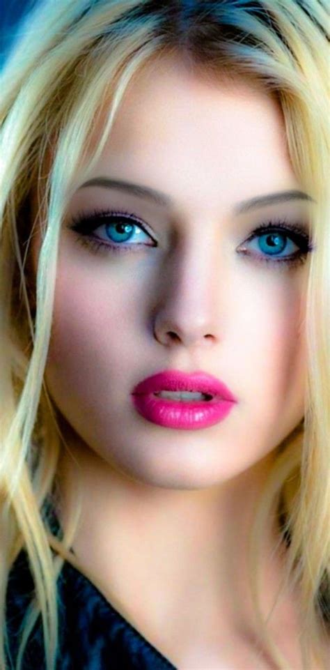 Love this glamorous look with hot pink lips. | Most beautiful eyes, Beautiful eyes, Beautiful ...