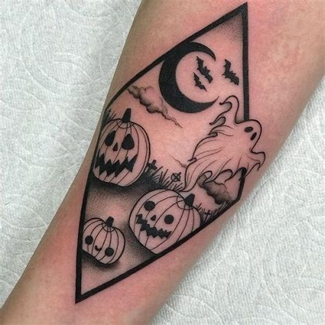 Simple Ghost Tattoo