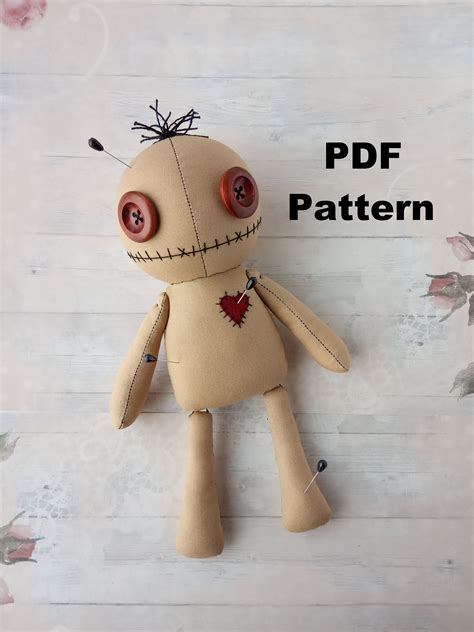 Printable Voodoo Doll Sewing Pattern - Printable Word Searches