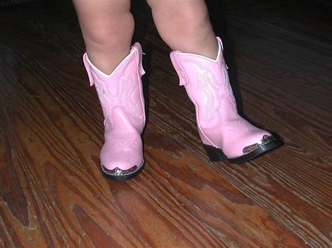 Steel-Tipped Pink Cowboy Boots | A gift from her friend La~L… | Flickr