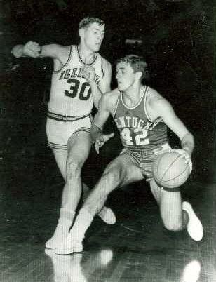 Pat Riley dribbles against U of I's Deon Flessner December 8 1965 ...