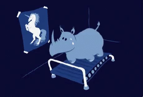 Rhino Cardio Running GIF - RhinoCardio Running Exercise - Discover ...