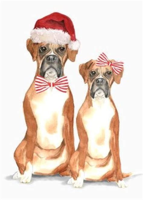 Pin by John Skinner on Christmas Dogs | Christmas dog, Dog art ...