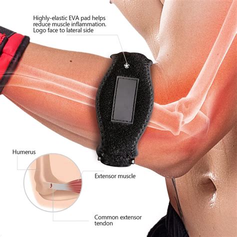 Elbow Brace, Tennis Elbow Brace with Compression Pad for Both Men and ...