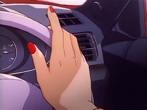 90s retro anime aesthetic looping car gif. check out our blog post ...