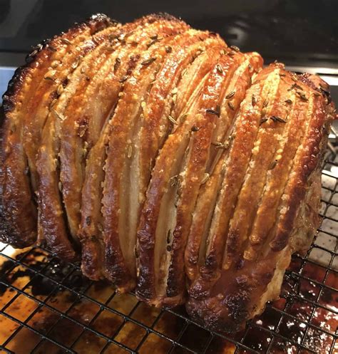 Roast Pork with Crispy Crackling Mrsfoodiemumma