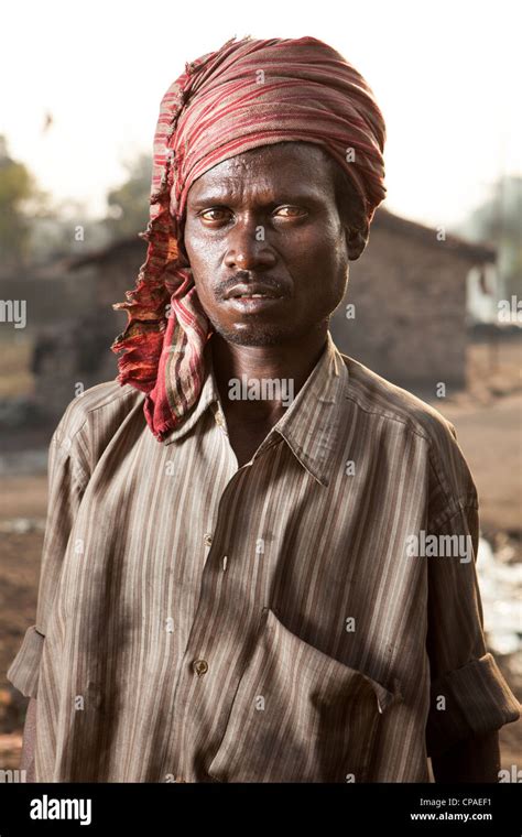 Portrait of India miner , Jharia, Dhanbad, Jharkhand, India Stock Photo ...