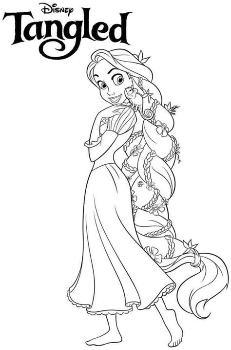 Printable Coloring Pages | Tangled coloring pages, Disney princess coloring pages, Cartoon ...