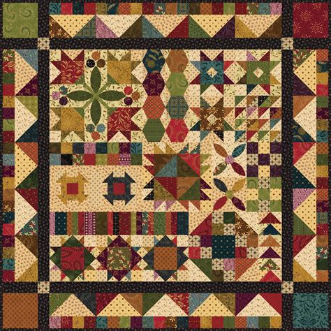 Simple Whatnots Sampler Quilt | Quilts, Miniature quilts, Sampler quilts