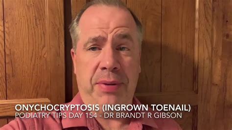 Onychocryptosis (Ingrown Toenail) - YouTube