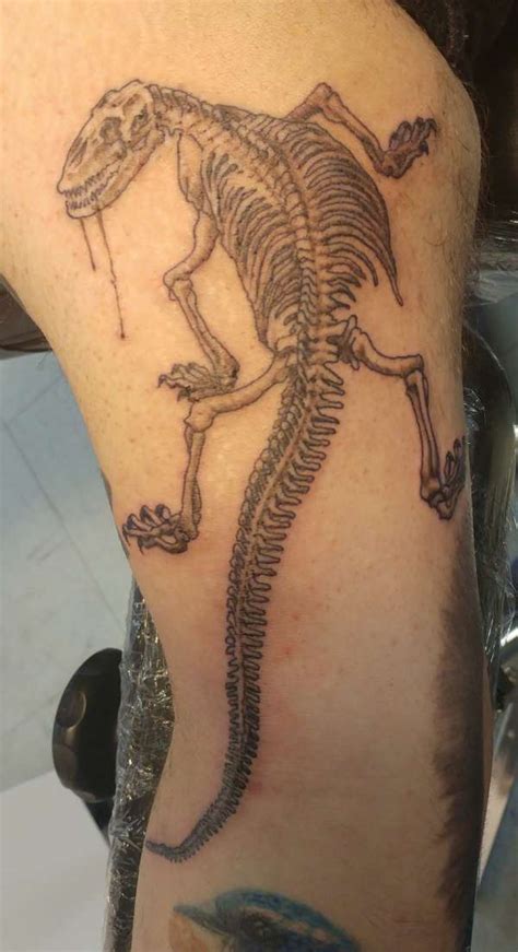 Tribal Komodo Dragon Tattoo