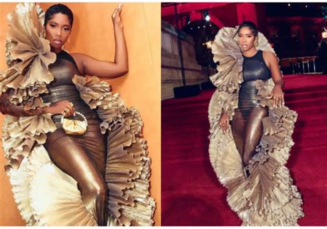 Waje, Poco Lee, Ebuka Obi-Uchendu, others hail Tiwa Savage over her iconic look to British ...