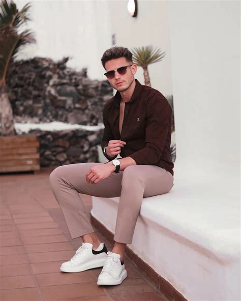 Brown Shirt Matching Pants | Brown Shirts Combination Pant Ideas - TiptopGents