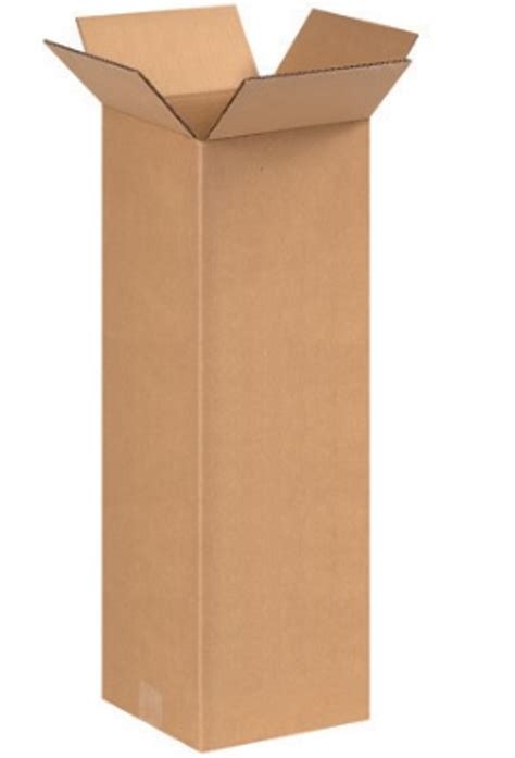 24" x 8" x 8" Long Corrugated Cardboard Shipping Boxes 25/Bundle