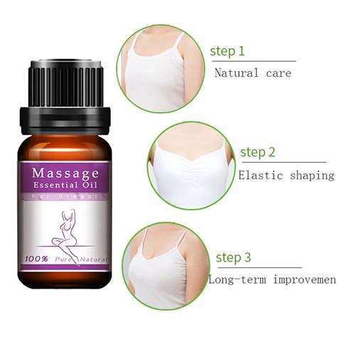 Plant Breast Enhance Massage Essential Oil Enhancement Bust Chest Care Firming Lifting Skin Care ...