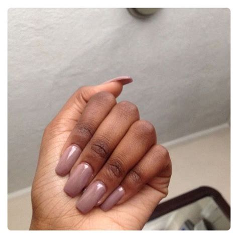emmaceski♡ | Dark skin nail polish, Neutral nails, Trendy nails