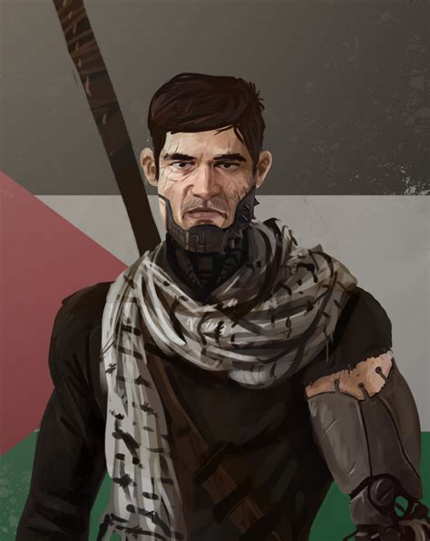 ArtStation - Palestinian Warrior