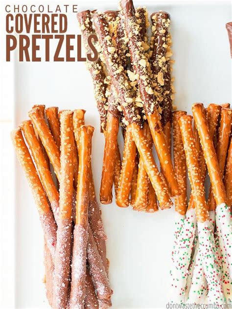 Easy Chocolate Covered Pretzels - Meopari