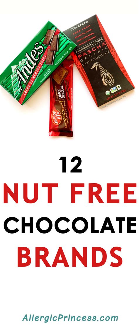 NUT-FREE CHOCOLATE BRANDS - ALLERGIC PRINCESS