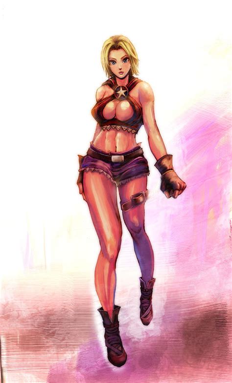 KOF Blue Mary by Gold-copper on DeviantArt