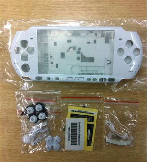 White Color Full housing Shell Case For PSP3000 PSP 3000 Replacement ...