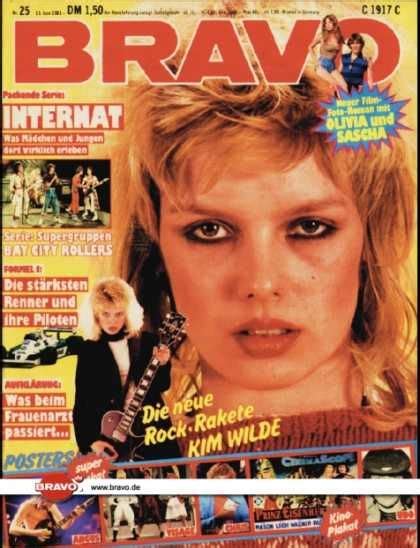 Kim Wilde | Cover, Video game magazines, Magazine cover