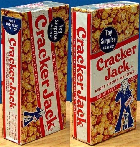 Cracker Jack box with an actual toy inside : r/nostalgia