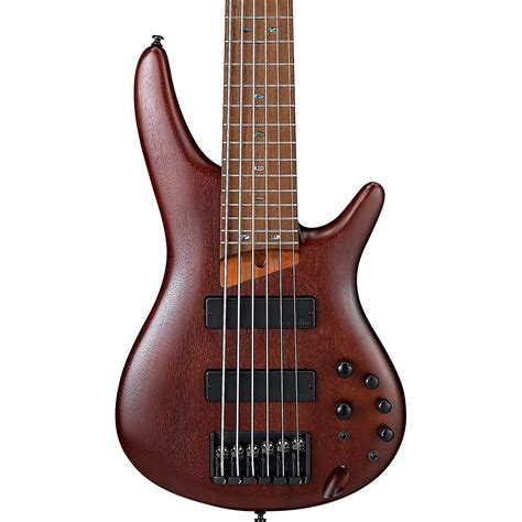 Ibanez SR506E 6-String Electric Bass Brown Mahogany | Musician's Friend