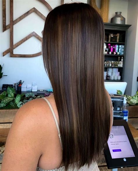 30 Trendy Black Hair Caramel Highlights