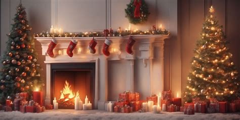 Cozy Up by the White Christmas Fireplace: Décor and Design Ideas