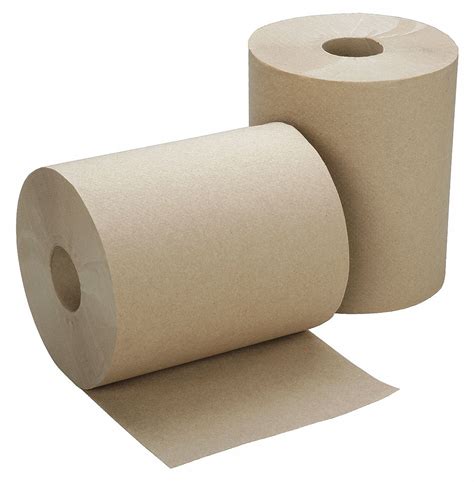 ABILITY ONE 600 ft., Paper Towel Roll, Brown, PK 12 - 22P475|8540-01-591-5146 - Grainger