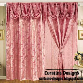 Blackout red curtain design, Spanish embossed curtain