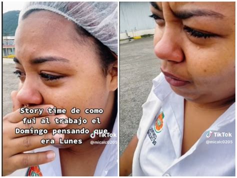 "Pensé que era lunes y me fuí al trabajo", y era domingo, la historia viral que hizo llorar de ...